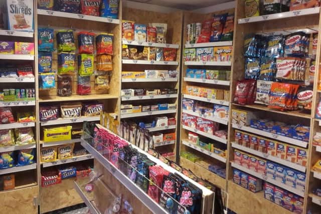 Jarrod Burke's new Randalls shop in Kettering's High Street.