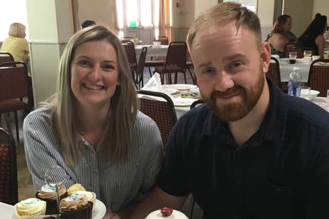 Fiona Scarborough and husband Ryan