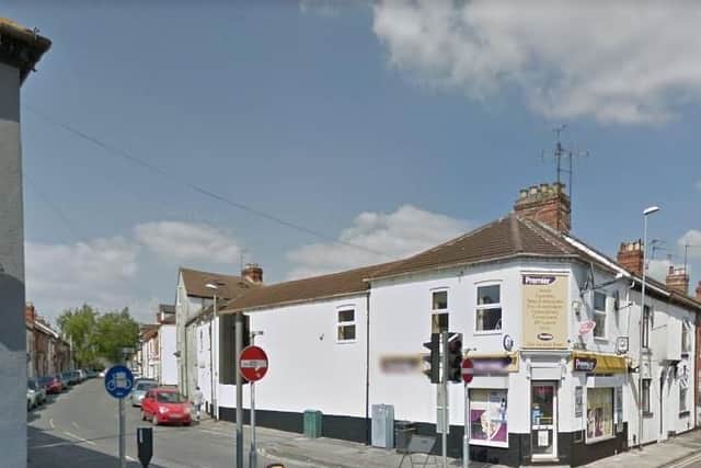 The incident happened yesterday (Wednesday) in Hunter Street (pictured), the county force today said. Credit: Google Maps.