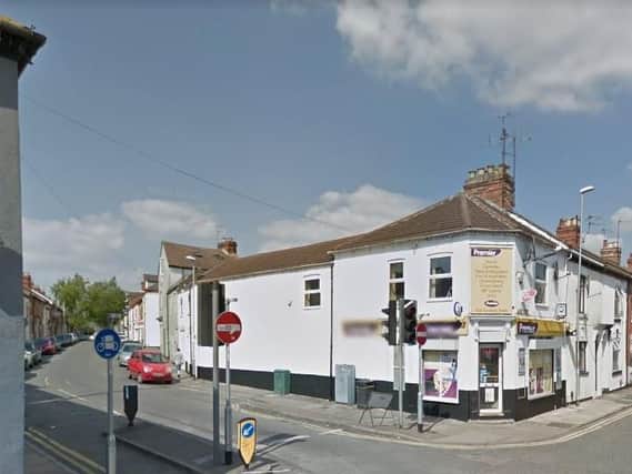 The incident happened yesterday (Wednesday) in Hunter Street (pictured), the county force today said. Credit: Google Maps.