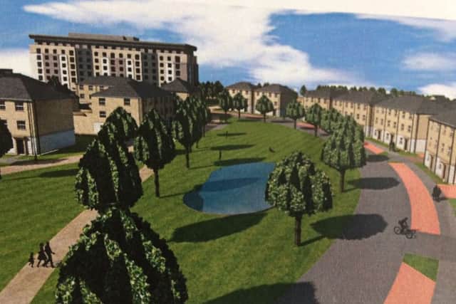 Deer Park, Corby, that will be built on the site of the former Tata office complex at Corby steelworks NNL-180909-180516005