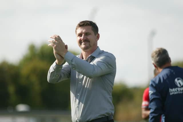 Marcus Law was pleased with Kettering Town's 4-1 victory at Romford in the Emirates FA Cup