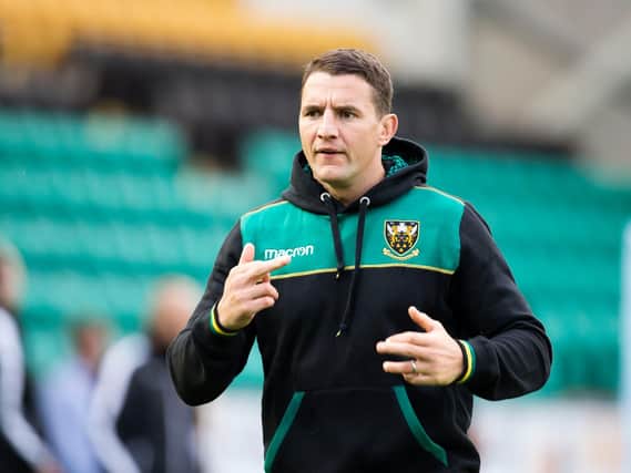 Phil Dowson was given the role of Saints forwards coach during the summer (picture: Kirsty Edmonds)