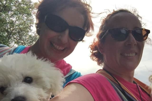 Jessica Richardson and Tracy Greer are doing the Walk of Hope