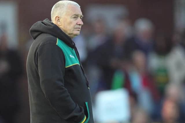 Chris Boyd saw his Saints side beat Harlequins 25-18 at Franklin's Gardens last weekend (picture: Sharon Lucey)