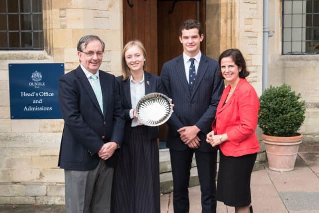 Oundle School has won the Tatler Award for Public School of the Year
