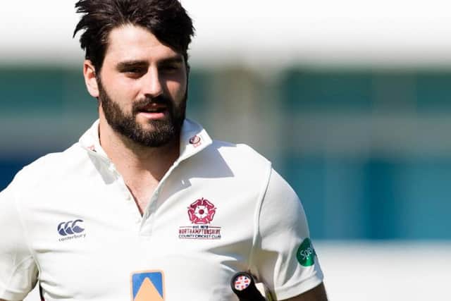 Brett Hutton took five wickets in the Derbyshire first innings (picture: Kirsty Edmonds)