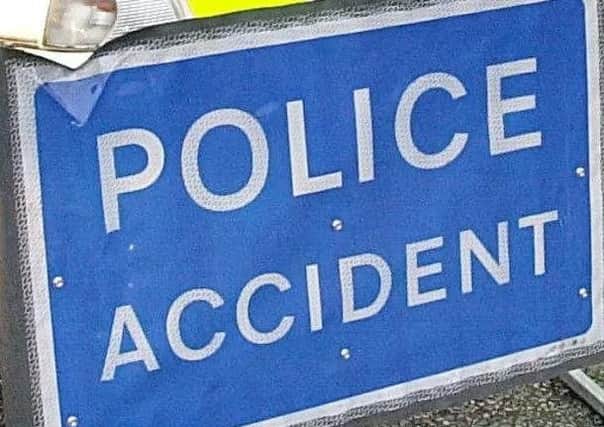 Emergency services were called to the collision in the early hours