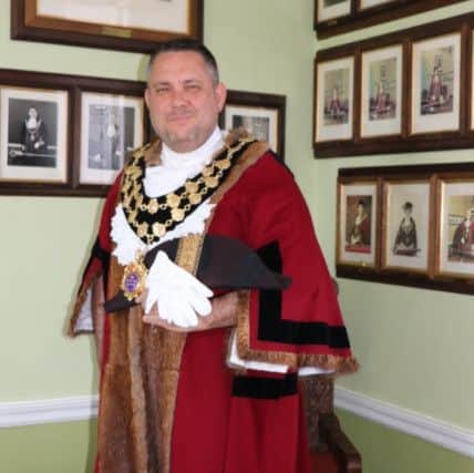 Cllr Smithers was elected as mayor of Higham Ferrers this year.