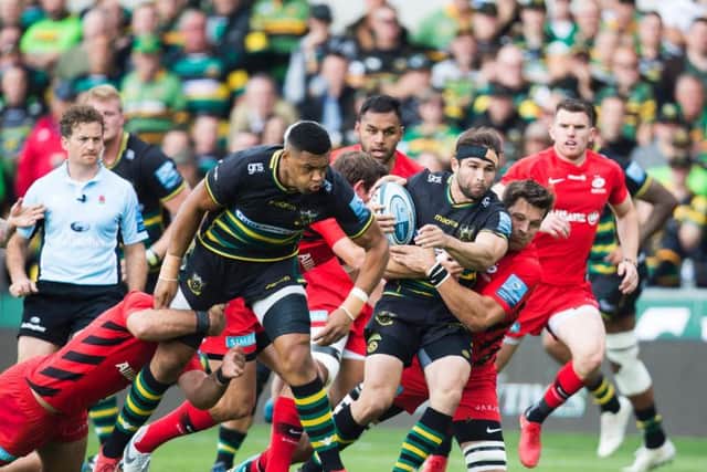 Cobus Reinach was at scrum-half for Saints