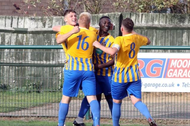 It was a good weekend for the Doughboys as they moved into the first round of the FA Vase