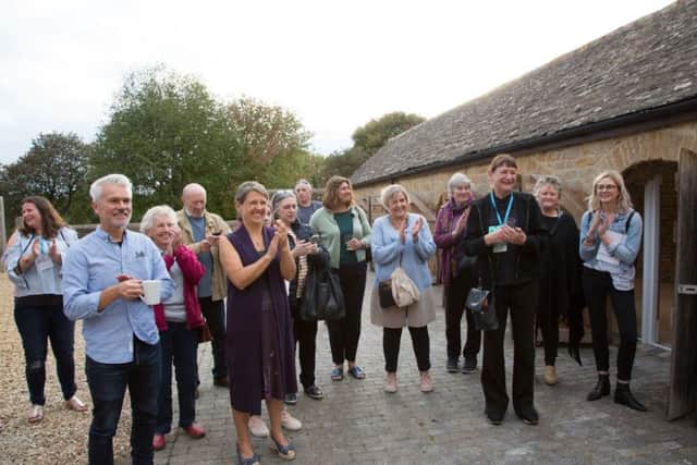 The official launch of The Arches at Fineshade Wood