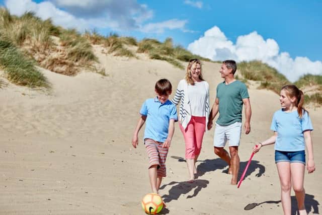 Camber Sands beach is a family favourite.