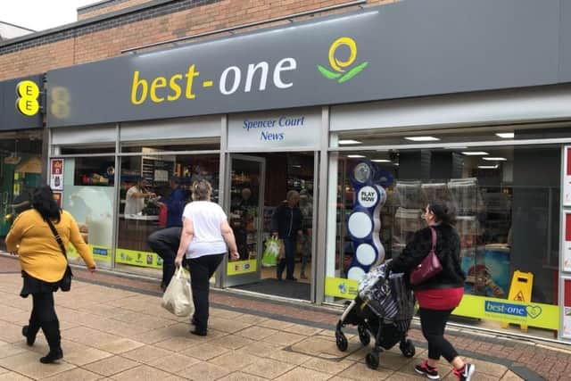 The new Best One store in Corby town centre NNL-180920-165006005