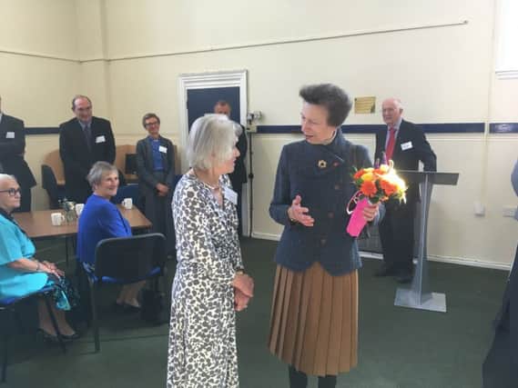 HRH The Princess Royal visited Wellingborough's Daylight Centre to learn more about their vital work NNL-180921-122457005