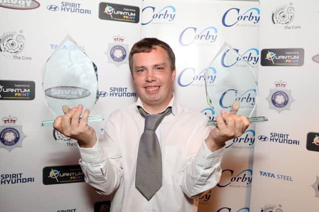 Spirit of Corby winner Liam Ferguson