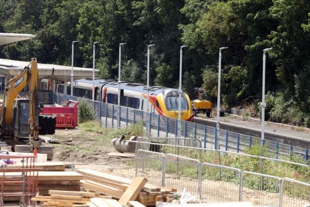 Railway Station: Corby: Railway bridge, Cottingham Road,
Sunday, July 15th 2018 NNL-180715-204529009