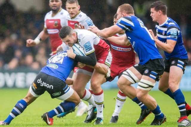 Andy Symons sustained a knee injury at Bath last Saturday (picture: Kirsty Edmonds)