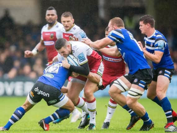 Andy Symons sustained a knee injury at Bath last Saturday (picture: Kirsty Edmonds)