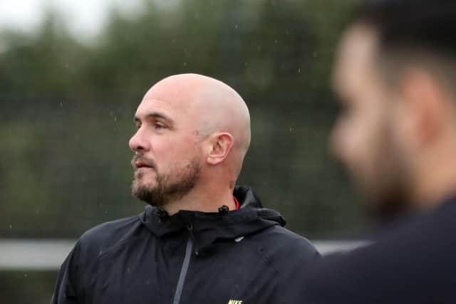 Irchester United manager Steve Sargent saw his team claim a 4-3 win over Sileby Rangers in Division One last weekend before they suffered a 3-1 defeat to Wellingborough Town in the Knockout Cup in midweek. Picture by Alison Bagley