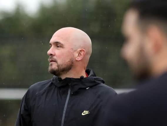 Irchester United manager Steve Sargent saw his team claim a 4-3 win over Sileby Rangers in Division One last weekend before they suffered a 3-1 defeat to Wellingborough Town in the Knockout Cup in midweek. Picture by Alison Bagley