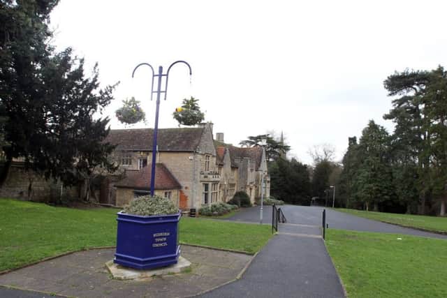 Hall Park in Rushden