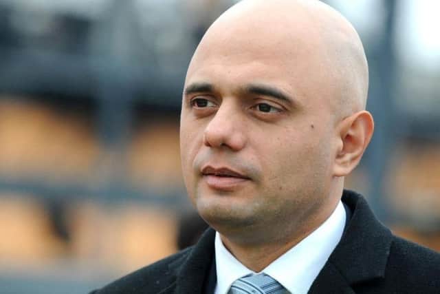 Sajid Javid was the star guest at a black-tie dinner for Northamptonshire's Conservatives.