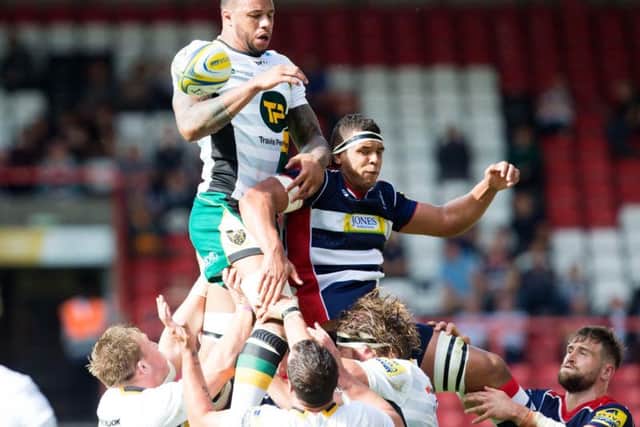 Courtney Lawes and Co won at Ashton Gate during the 2016/17 season