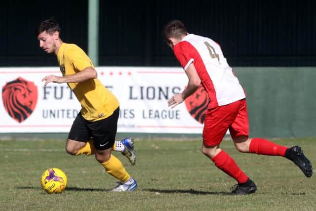 Action from Whitworth's win against Harborough