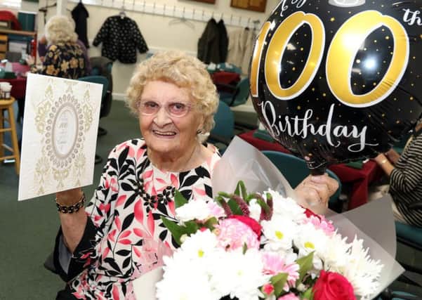 Lilian marked her 100th birthday in style.
