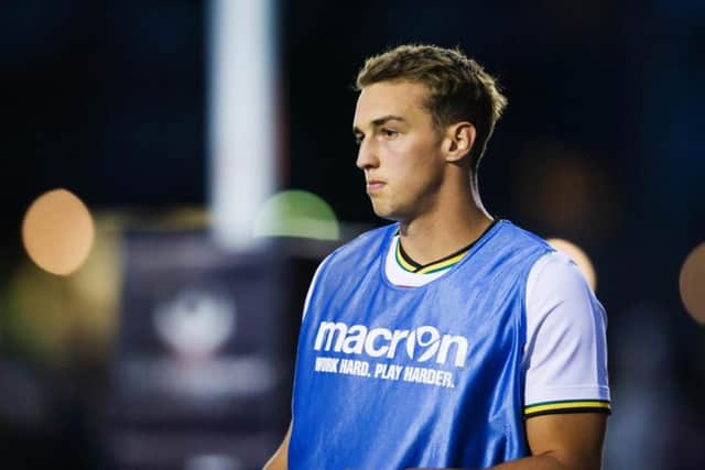 Tom Emery was on kicking duty for the Wanderers at Kingston Park (picture: Kirsty Edmonds)