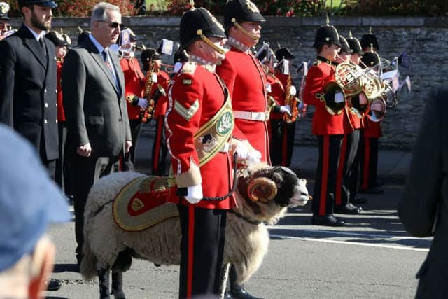 The memorial event held in Rushden on Saturday