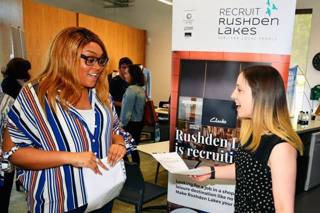 More than 300 people attended the recruitment event