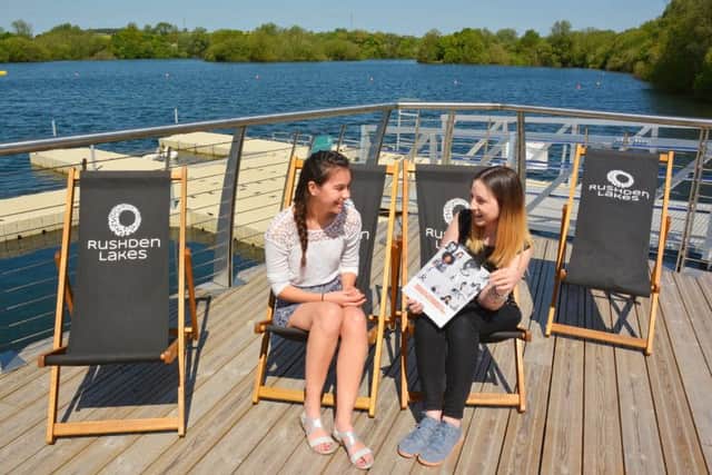 The recruitment fair at Rushden Lakes