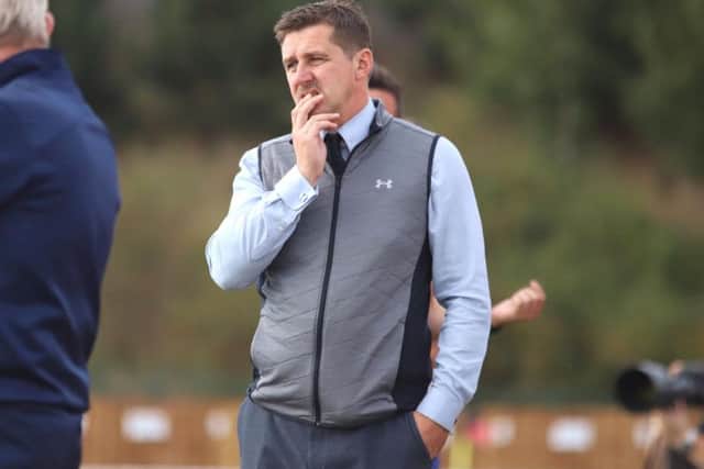 Kettering Town boss Marcus Law