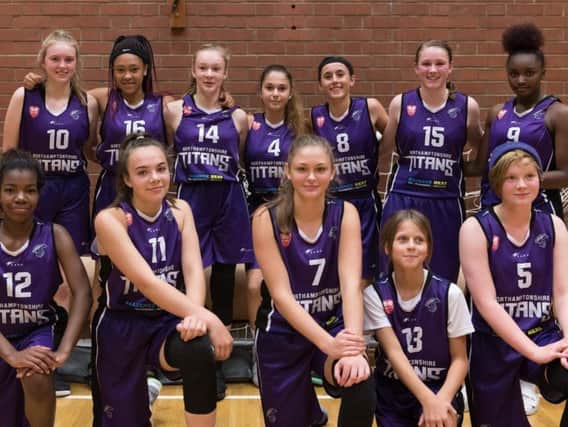 Northamptonshire Titans under-16 girls beat local rivals Northants Lightning in the National Cup