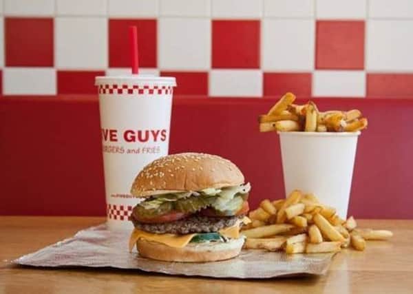 Five Guys is due to open at Rushden Lakes
