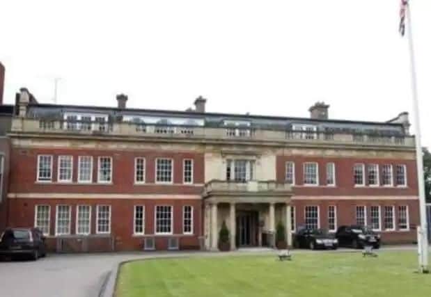 The hearing took place at Northamptonshire Police's headquarters at Wootton Hall