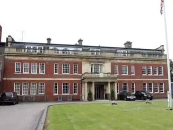 The hearing took place at Northamptonshire Police's headquarters at Wootton Hall