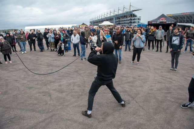 Rocked-up Hootenay that took place at the Speedway last month