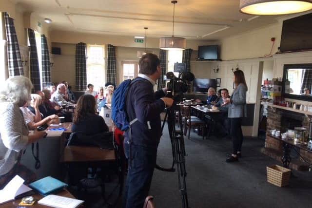 A packed public meeting to discuss the Cottingham Road bridge was held at the White Hart in Corby NNL-180510-203823005