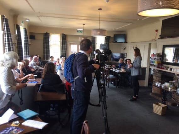 A packed public meeting to discuss the Cottingham Road bridge was held at the White Hart in Corby NNL-180510-203823005