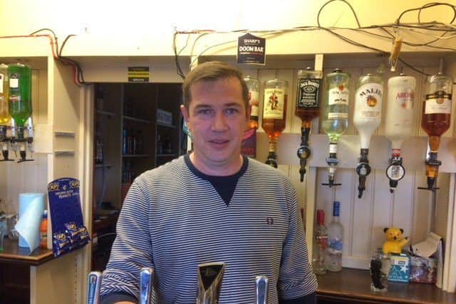 Chris Glackin, landlord of the White Hart in Corby. NNL-180510-203833005