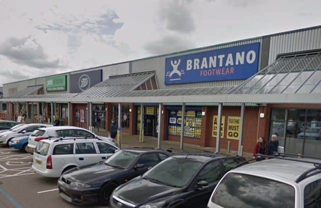 The former Brantano store has been closed for nearly 18 months. Image copyright Google. NNL-180610-205045005