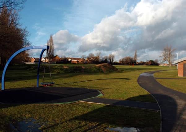 The man was found in undergrowth at West Glebe Park in Corby