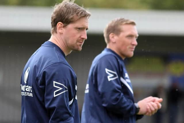 Corby Town manager Steve Kinniburgh