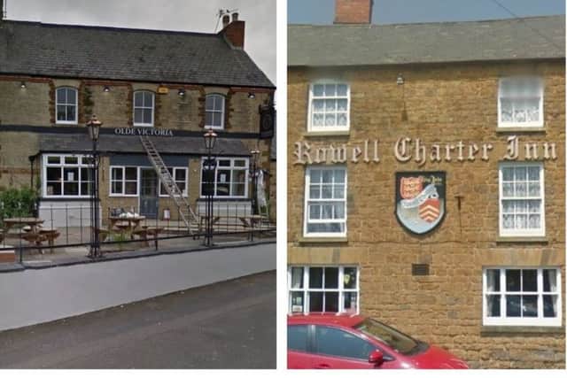 The raided pubs.