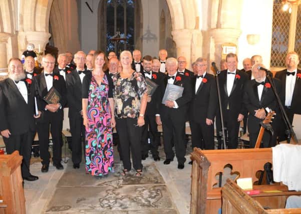 Corby Male Voice Choir at St Leonard's Church, Glapthorn