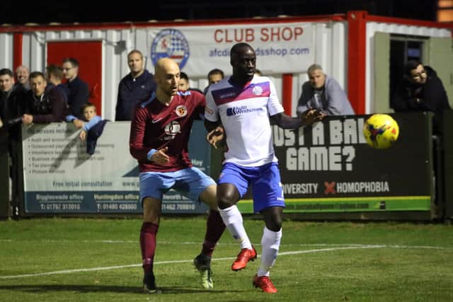 Joel Gyasi has left AFC Rushden & Diamonds
