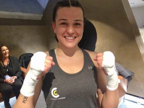 Chantelle Cameron is back in action on Saturday night